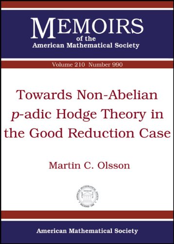 Towards Non-Abelian P-Adic Hodge Theory in the Good Reduction Case