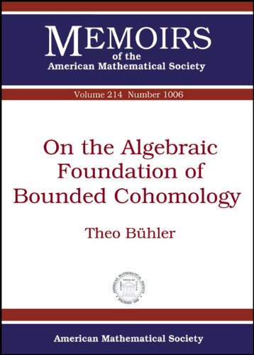 On the Algebraic Foundations of Bounded Cohomology