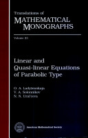 Linear and Quasi-linear Equations of Parabolic Type