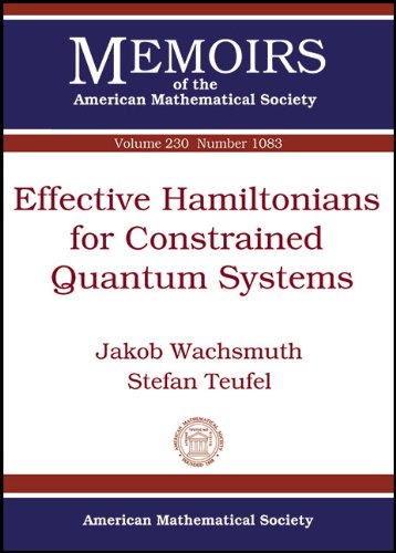 Effective Hamiltonians for constrained quantum systems