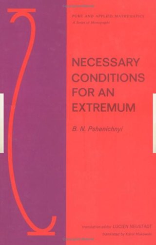 Necessary Conditions for an Extremum