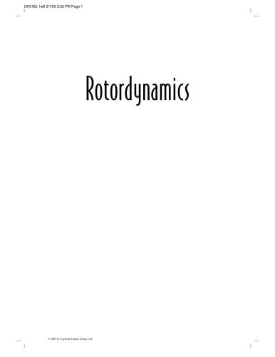 Rotordynamics (Mechanical Engineering (Marcell Dekker))