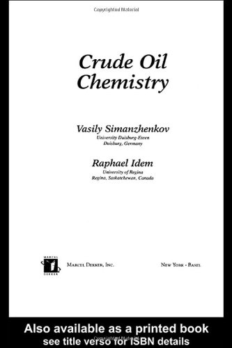 Crude Oil Chemistry