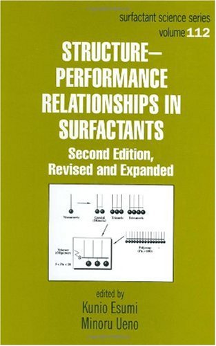 Structure-Performance Relationships in Surfactants