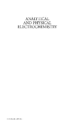 Analytical and Physical Electrochemistry