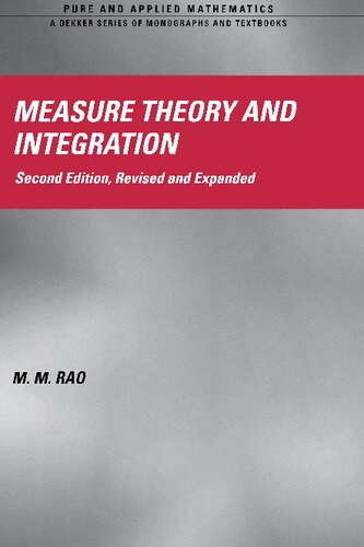 Measure Theory And Integration