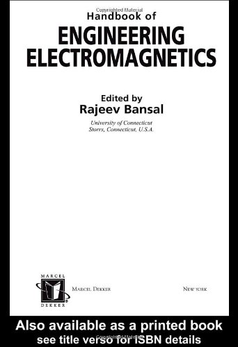 Handbook of Engineering Electromagnetics