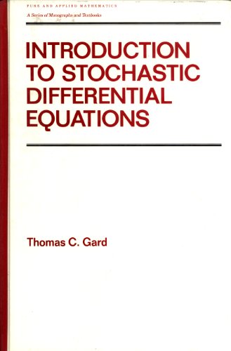 Introduction to stochastic differential equations