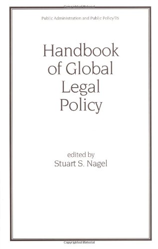 Handbook of Global Legal Policy