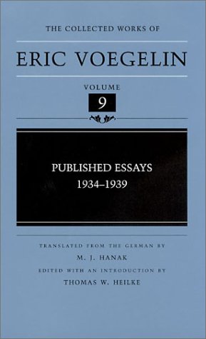 Published Essays, 1934-1939