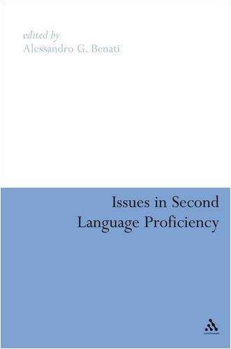 Issues in Second Language Proficiency