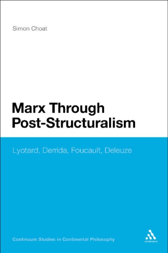 Marx Through Post-Structuralism