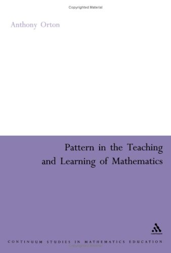 Pattern in the Teaching and Learning of Mathematics