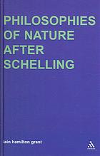 Philosophies of Nature after Schelling