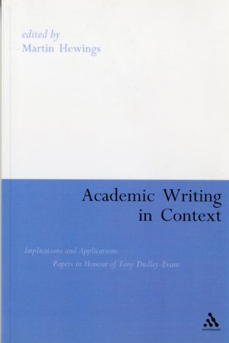 Academic Writing In Context