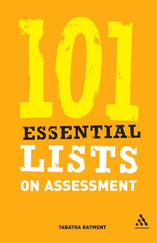 101 Essential Lists on Assessment