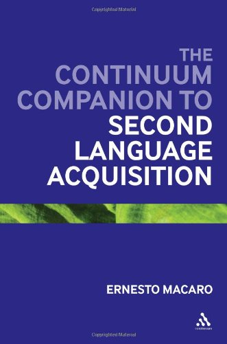 The Continuum Companion to Second Language Acquisition