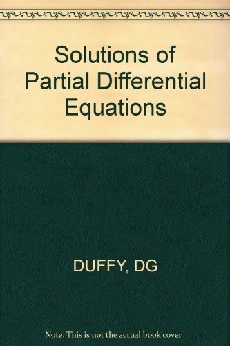 Solutions of Partial Differential Equations