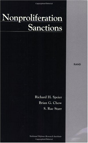 Nonproliferation Sanctions