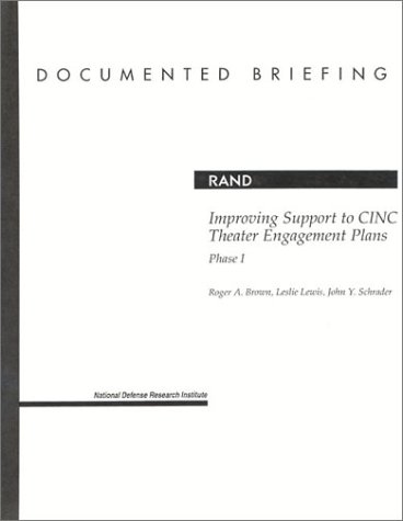 Improving Support to Cinc Theater Engagement Plans