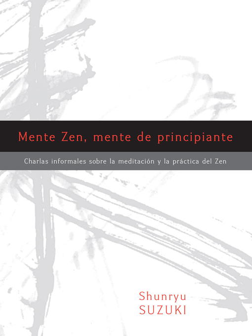 Mente Zen, mente de principiante (Zen Mind, Beginner's Mind)