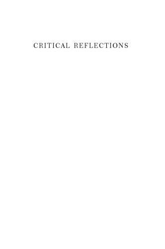 Critical Reflections