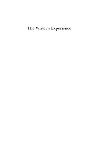 The Writer's Experience