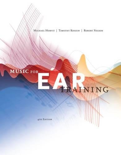 Music for Ear Training (with Music Coursemate with eBook Printed Access Card) [With CDROM]