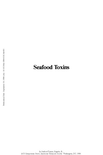 Seafood Toxins