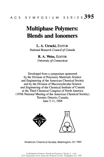 Multiphase polymers : blends and ionomers