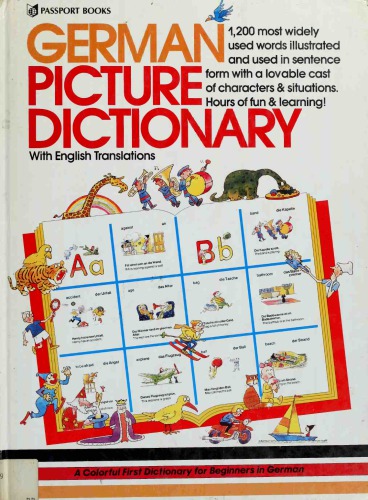 The German Pictorial Dictionary