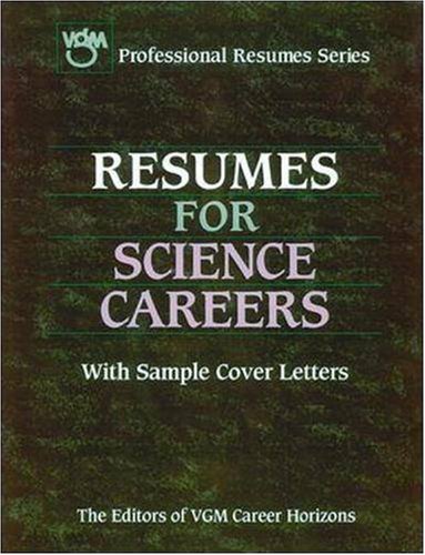 Resumes for Science Careers