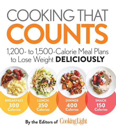 Cooking That Counts : 1,200 to 1,500-Calorie Meal Plans to Lose Weight Deliciously.