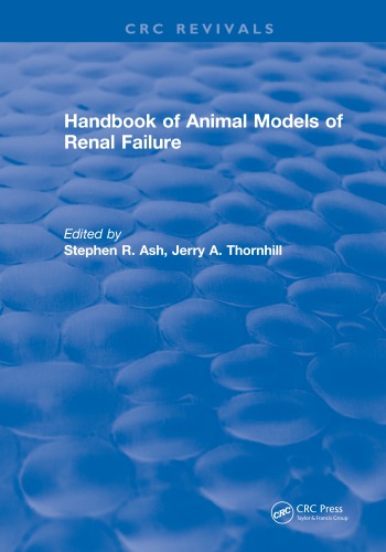 CRC Handbook of animal models of renal failure
