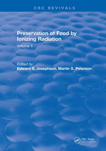 Preservation of Food by Ionizing Radiation