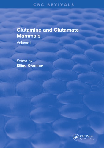 Glutamine and Glutamate Mammals