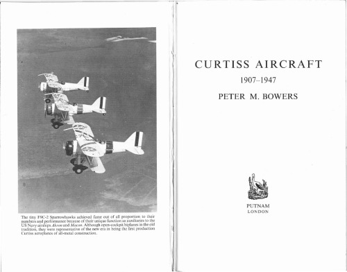 Curtiss Aircraft,1907-1947