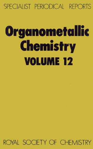 Organometallic Chemistry, Volume 12