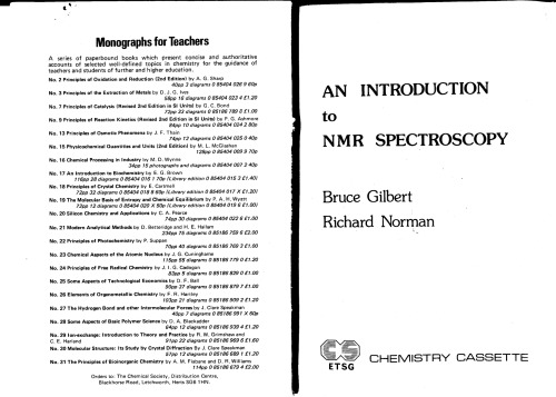 Introduction to NMR Spectroscopy