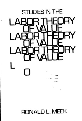 Studies in the Labour Theory of Value