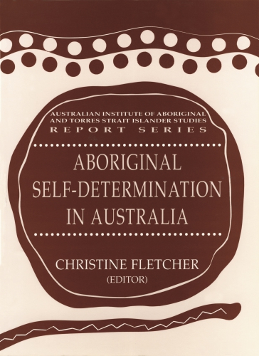 Aboriginal self-determination in Australia