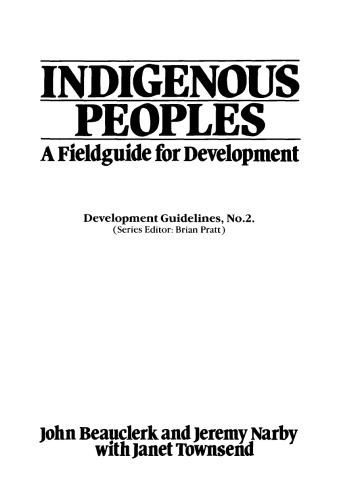 Indigenous Peoples