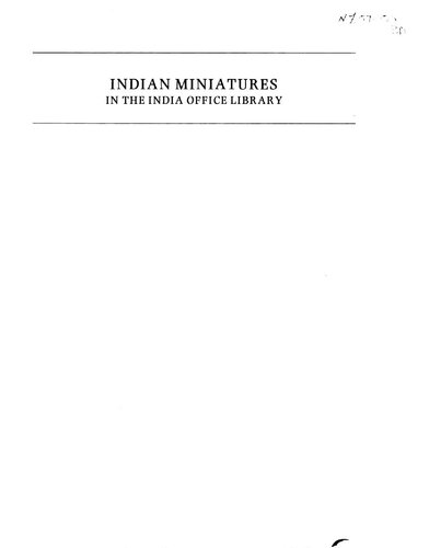 Indian Miniatures in the India Office Library