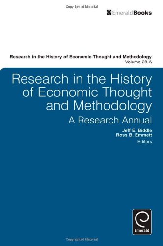 Research in the History of Economic Thought and Methodology