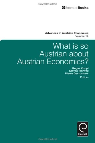 Advances in Austrian Economics, Volume 14