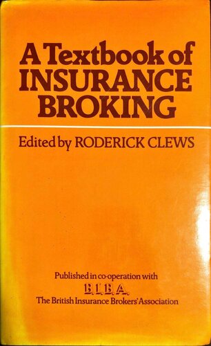 A Textbook of insurance broking