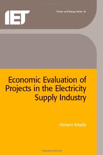 Economic Evaluation Of Projects In The Electricity Supply Industry