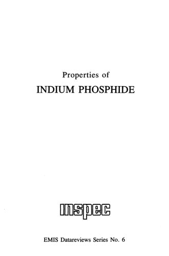 Properties of Indium Phosphide