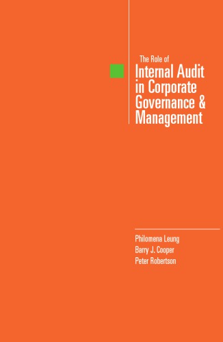 The role of internal audit in corporate governance & management