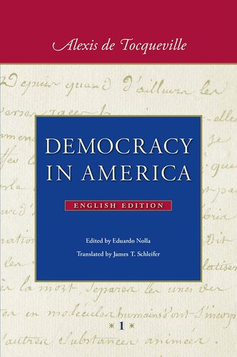 Democracy in America - Volume  1 &amp; 2